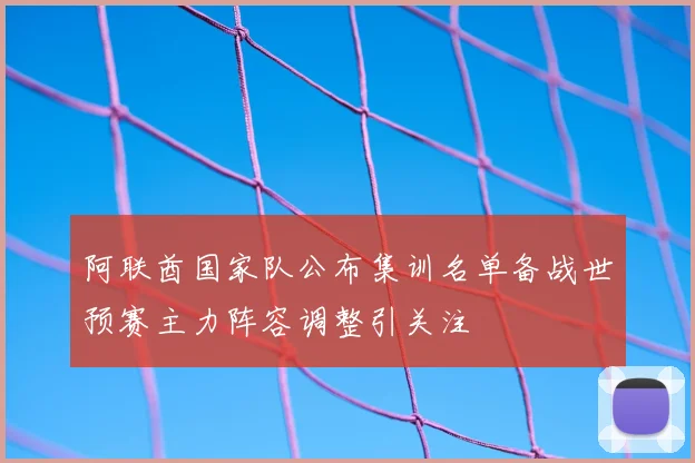 阿联酋国家队公布集训名单备战世预赛主力阵容调整引关注